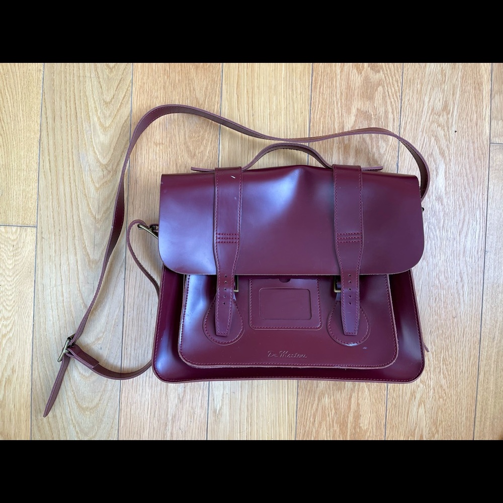{Rare} Dr Martens Leather Satchel gently used